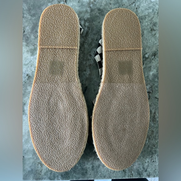 BRAND NEW Urban Outfitters checkered espadrilles flats loafers size 10 - Picture 5 of 5